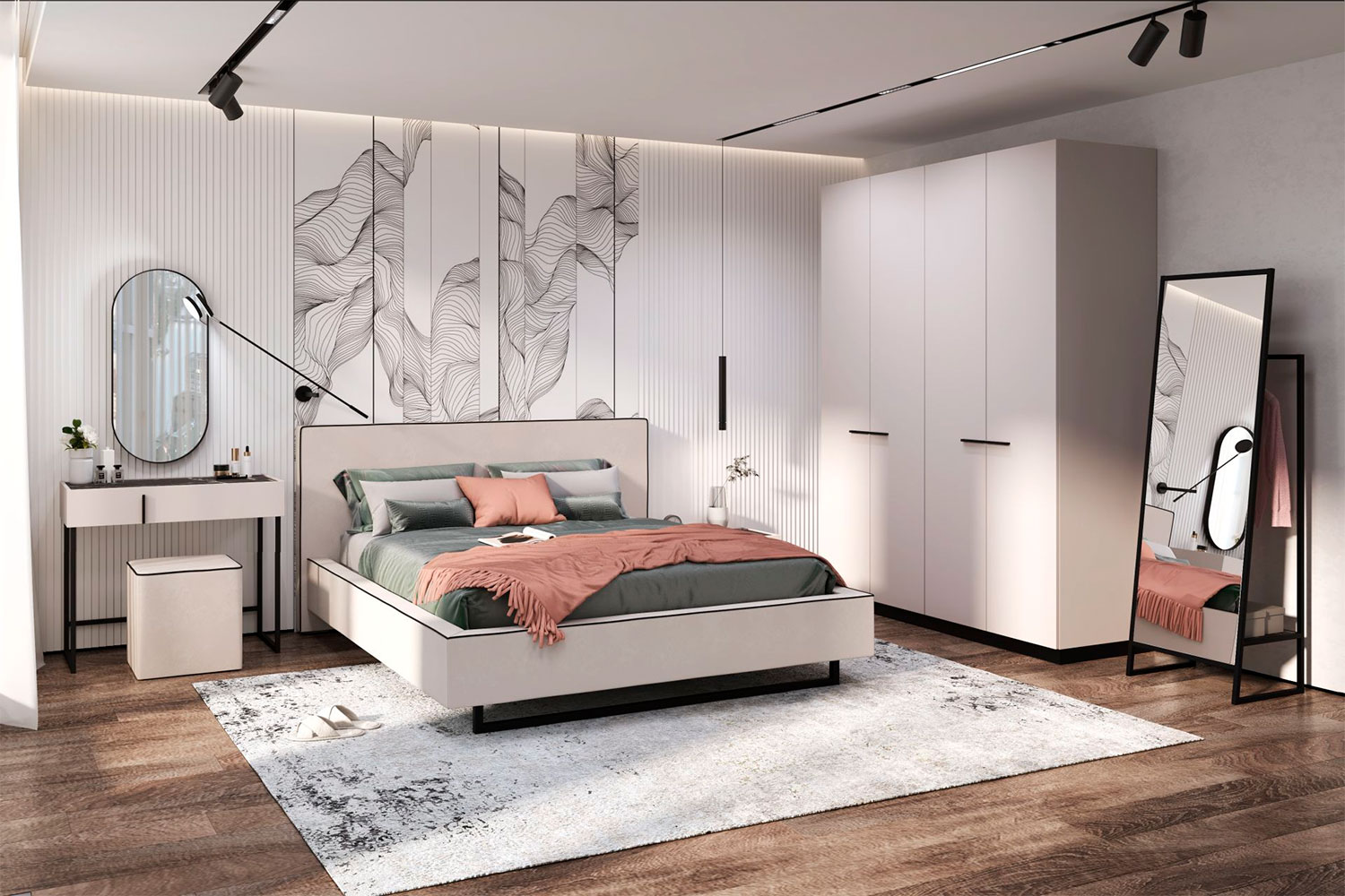 Шкафы платяные - изображение №5 "Шкаф Милагро"  на www.Angstrem-mebel.ru